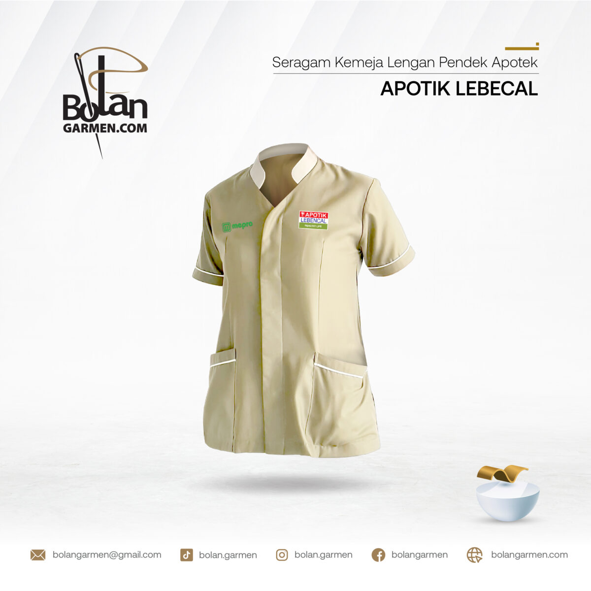 Produk Jas Almamater Bolan Garmen